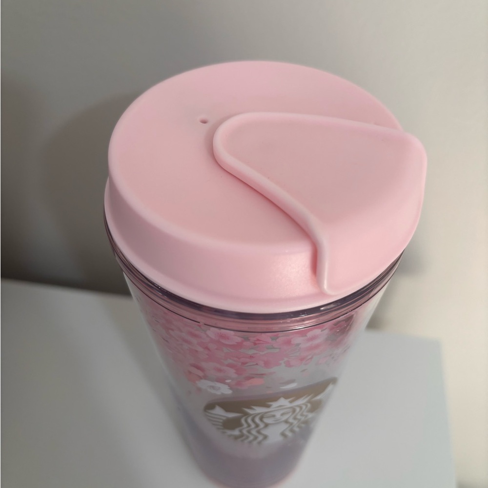 Starbucks 2018 Korea Sakura Cherry Blossom Tumbler - Waterball Travel Cup - Rare - Picture 3 of 11